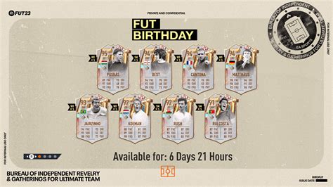 fut birthday fifa 23|FIFA 23 FUT Birthday Swaps: Rewards, objectives & more